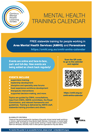 Medial Health Training Calendar Poster